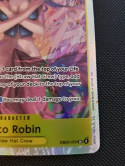 Nico Robin EB03-055 SR One Piece Heroines English NM - Image 5