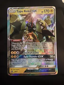Tapu Koko GX - SM33 - Holo - Black Star Promo - Pokemon Card [6 QTY] - Image 1