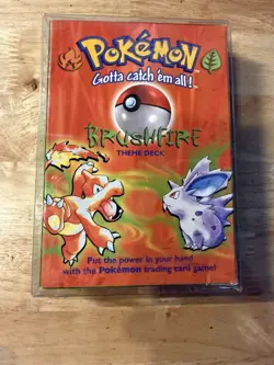 Wizards of the Coast Pokemon Trading Card Game Brushfire Vintage EMPTY 9781575307992 - Image 2