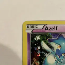 Azelf HOLO RARE XY142 Black Star Promo Pokemon Card NM 2016 - Image 5