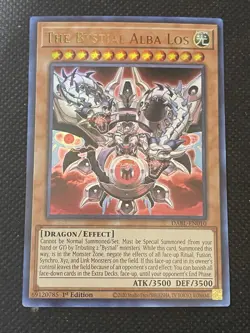YuGiOh! - The Bystial Alba Los DABL-EN010 Ultra Rare 1st Edition Near Mint - Image 1