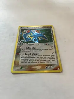 LP- Armaldo Delta Species 1/110 Holon Phantoms Holo Pokemon Card - Image 3