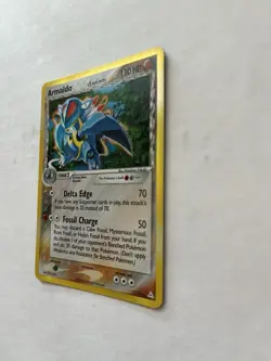 LP- Armaldo Delta Species 1/110 Holon Phantoms Holo Pokemon Card - Image 4