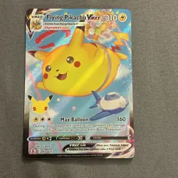 Flying Pikachu VMAX 007/025 Celebrations Ultra Rare Pokemon Card - Image 1