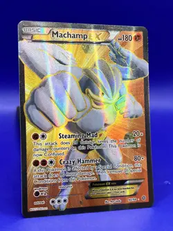 Pokemon Card XY Ancient Origins Holo Full Art Machamp EX 90/98 Ultra Rare NM - Image 3