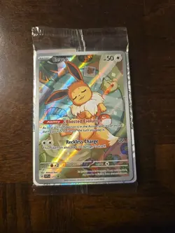 Pokemon Eevee TCG Prismatic Holo Promo Card 173 Factory Sealed - Image 1