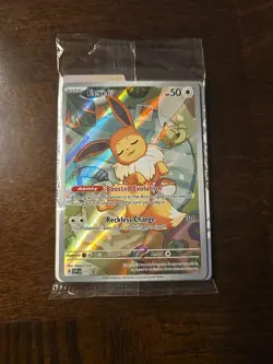 Pokemon Eevee TCG Prismatic Holo Promo Card 173 Factory Sealed - Image 5