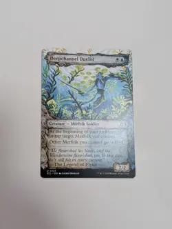 MTG - Deepchannel Duelist (Showcase) - Lorwyn Eclipsed NM/M Condition - Image 1