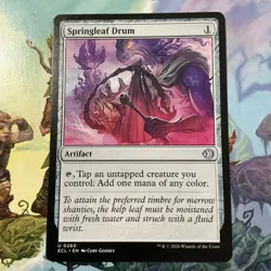 MTG - Springleaf Drum - Lorwyn Eclipsed NM/M Condition Regular NP - Image 1