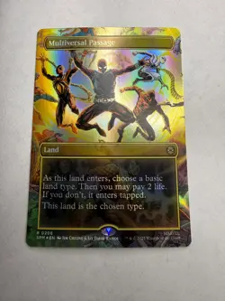 Multiversal Passage (Borderless) Marvel's Spider-Man Foil - Image 1