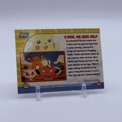 Topps Pokemon Pikachu's Vacation #53 Cmon We Need Help Holo Foil LP - Image 2
