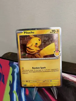 Pokemon Pikachu 051/162 Promo Stamped 2026 Pokemon Day - Image 1