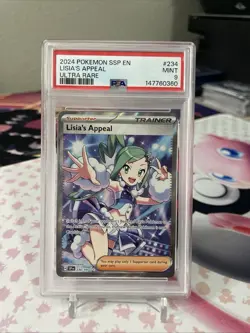 Pokemon TCG Lisia's Appeal Holo Full Art Ultra Rare Card 234/191 PSA 9 - Image 1