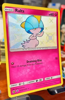 MINT + 🔥 Pokemon TCG Ralts SV34/SV94 Hidden Fates Shiny Baby Shiny Vault Holo - Image 3