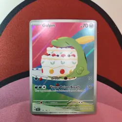 Pokemon TCG Gulpin 154/142! NM Condition! See Description! - Image 1