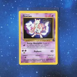 Pokemon TCG Mewtwo 3 Black Star Promo The First Movie NM - Image 1