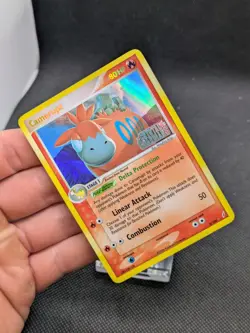 Pokemon Camerupt EX Crystal Guardians 3/100 Reverse Holo Holo Rare LP-NM - Image 2