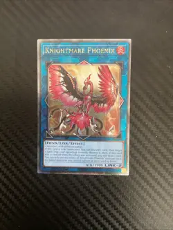 Yugioh! Knightmare Phoenix - RA03-EN042 - Quarter Century Secret Rare - 1st Edit - Image 1