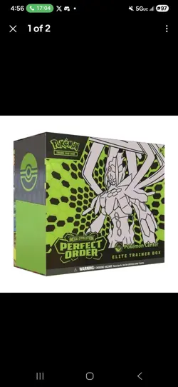 Pokemon Mega Evolution Perfect Order Pokemon Center ETB Preorder - Image 1