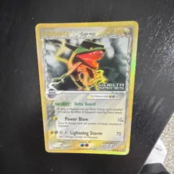 Pokemon Rayquaza EX 13/113 Holo Rare Reverse Delta Species STAMPED 2005 90 HP - Image 2