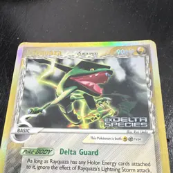 Pokemon Rayquaza EX 13/113 Holo Rare Reverse Delta Species STAMPED 2005 90 HP - Image 3