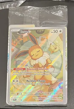 Eevee SVP173 Black Star Promo Sealed - Prismatic Evolutions Pokemon - Image 1