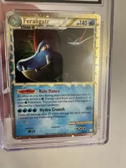 2010 Pokemon - Feraligatr Holo Ultra Rare Prime - HG & SS 108/123 CGG 8.5 NM-MT+ - Image 5