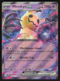 Mimikyu ex 069/159 Double Rare Journey Together Pokemon Near Mint - Image 1
