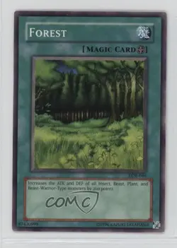 Forest YuGiOh Legend of Blue Eyes White Dragon #LOB-046 2002 - Image 1