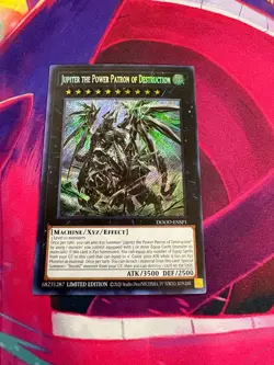 Jupiter the Power Patron of Destruction DOOD-ENSP1 Secret Rare Near Mint Yugioh - Image 1