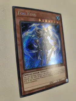 Fog King LODT-EN098 EURO Secret Rare Yugioh Light of Destruction Unlimited Mint - Image 2
