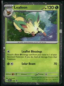 SV: Scarlet & Violet Promo Cards #170 Leafeon Holo - Image 1