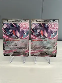 Genesect EX Black Bolt 67/86 Two Card Lot. English. NM - Image 1