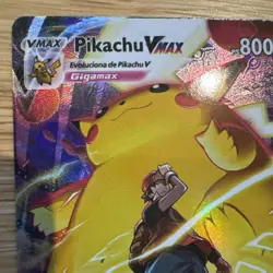 Pokemon Pikachu VMAX TG17/TG30 Spanish Fan Art Card - Image 2