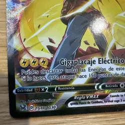 Pokemon Pikachu VMAX TG17/TG30 Spanish Fan Art Card - Image 4