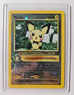 Pokemon Card - TCG Reverse Holo Promo Card Pichu #3 - Image 1