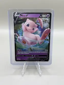 Mew V - 069/189 - Pokemon Darkness Ablaze Sword & Shield Rare Card NM - Image 1