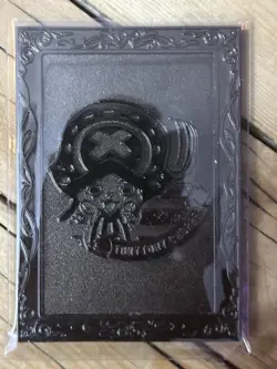 One Piece CCG Goddess Vivi Metal Card - Blue Condom In Teeth - Image 2