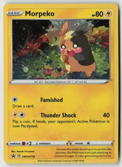 Morpeko - SWSH116 - SWSH: Sword & Shield Promo Cards Holo - PTCG - Image 1
