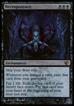 MTG English Necropotence NM Foil From the Vault: Exiled - Image 1