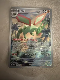 Flygon 101/94 Phantasmal Flames English Pokemon TCG Card Illustration Rare NM - Image 1