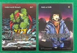 MTG TMNT 65 Card Lot-5 MYTHIC, 10 RARE, 20U, 30C) Raph’s Jitte The Ooze P13 - Image 4