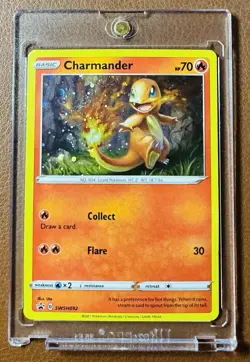 Charmander SWSH092 Black Star Promo 2021 Cosmos Holo Rare Pokemon TCG Card - NM - Image 1