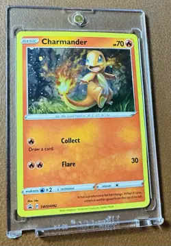 Charmander SWSH092 Black Star Promo 2021 Cosmos Holo Rare Pokemon TCG Card - NM - Image 2