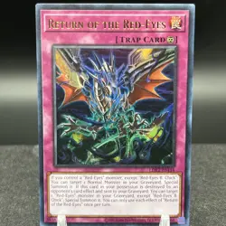 Return Of The Red-Eyes LDK2-ENJ34 Ultra Rare Yugioh Card - Image 1