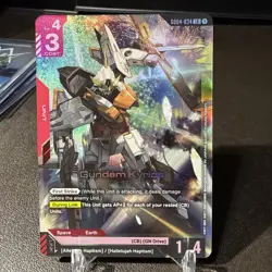 Gundam Kyrios (GD04-034) [LR Foil] (NM) - Gundam Card Game - Phantom Aria (ENG) - Image 1