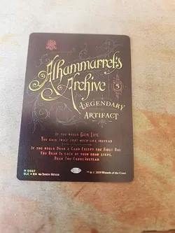 Alhammarret's Archive Foil Secret Lair MTG NM - Image 1