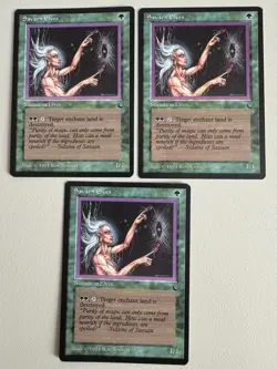 3x Savaen Elves - MTG - The Dark- Englisch ©1994 NM Common - Image 1