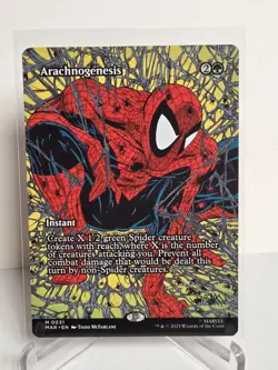 Arachnogenesis #0031 (Borderless) Marvel MTG Spider-Man Todd McFarland - Image 1