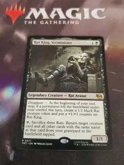 Mtg. Rat King, Verminister. Teenage Mutant Ninja Turtles. Pack Fresh - Image 1